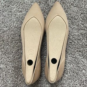 Merino pointed Rothy’s - tan